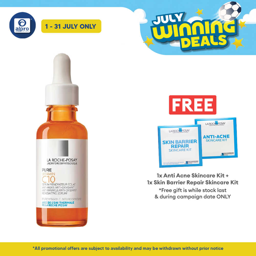 La Roche Posay Vitamin C10 Serum 30ml | Improve Skin Radiance and Texture La Roche Posay