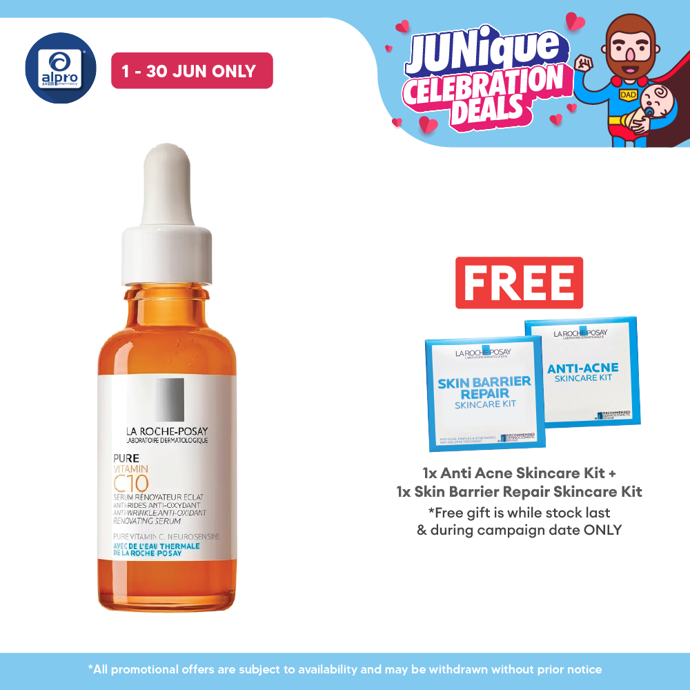 La Roche Posay Vitamin C10 Serum 30ml | Improve Skin Radiance and Texture La Roche Posay