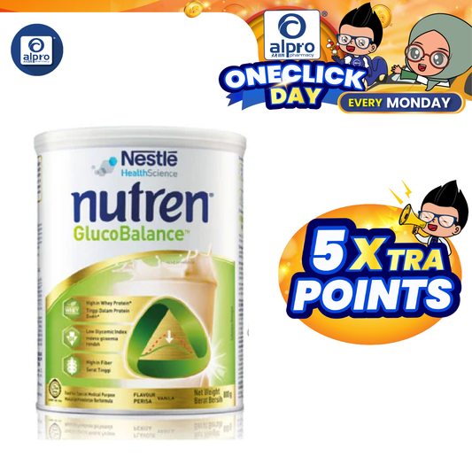 Nestle Nutren Glucobalance (Previously Known As Nutren Diabetik) 800g Alpro Pharmacy