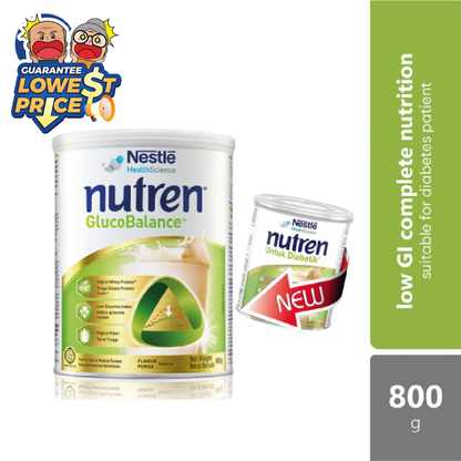 Nestle Nutren Glucobalance (Previously Known As Nutren Diabetik) 800g Nestle