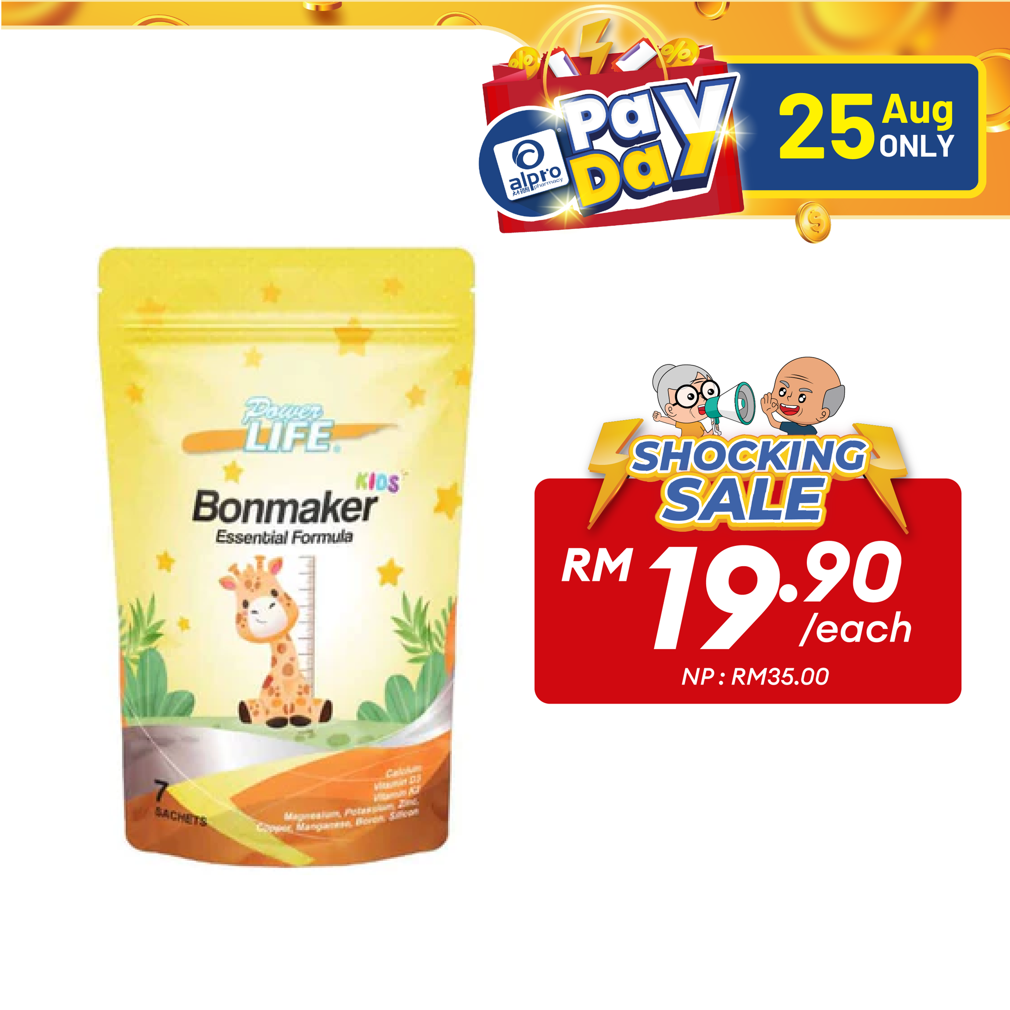 Powerlife Bonmaker Kids 7s Alpro Pharmacy