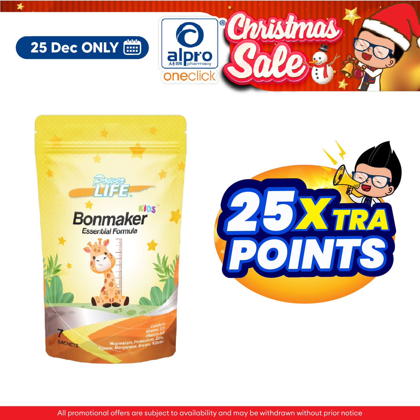 Powerlife Bonmaker Kids 7s | Promotes Child's Growth Powerlife