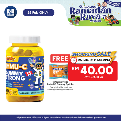 Gummykids Immu-C Gummy Strong 60s Gummykids