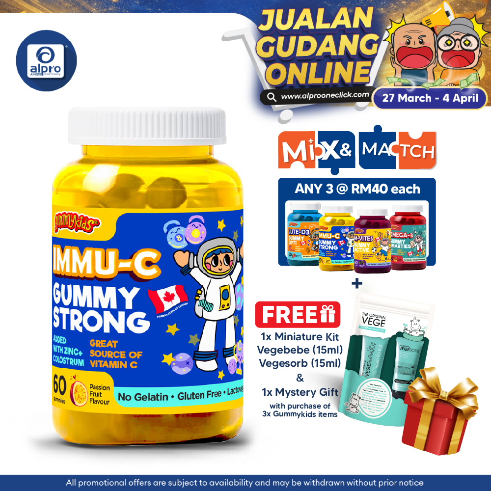 Gummykids Immu-C Gummy Strong 60s Gummykids