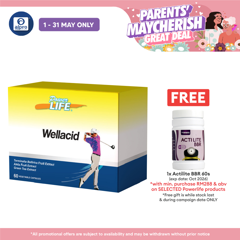 Powerlife Wellacid 10s x 6 | Metabolic & Joint Health Powerlife