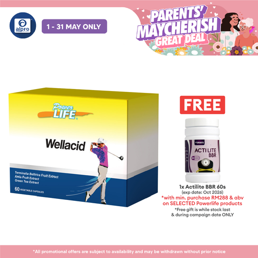Powerlife Wellacid 10s x 6 | Metabolic & Joint Health Powerlife