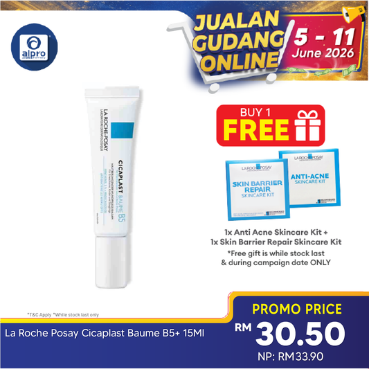 La Roche Posay Cicaplast Baume B5 15ml | Helps Nourish & Soothe Dry Skin La Roche Posay