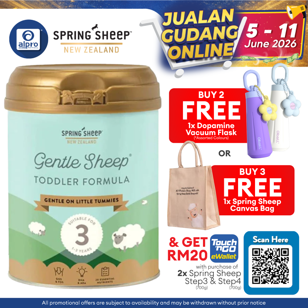 Spring Sheep Step 3 700g Toddler Milk | Suitable for Age 1 - 3 Years Spring Sheep