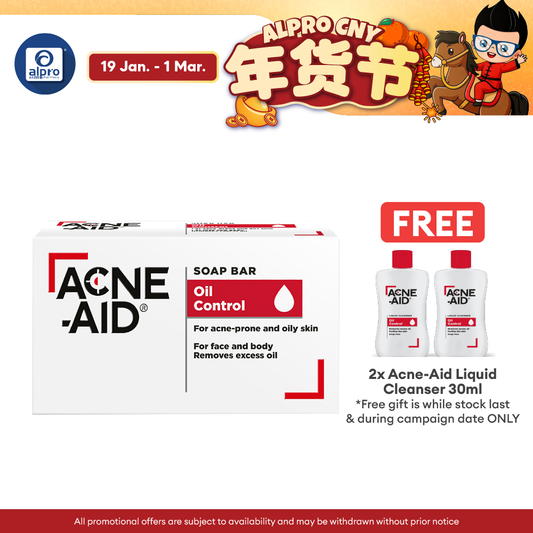 Acne-Aid Soap Bar 100g | Oil Control Acne-Aid