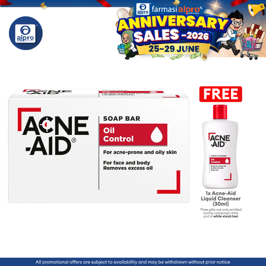 Acne-Aid Soap Bar 100g | Oil Control Acne-Aid