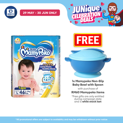 Mamypoko Extra Dry Tape L 46s | Stretchable MamyPoko