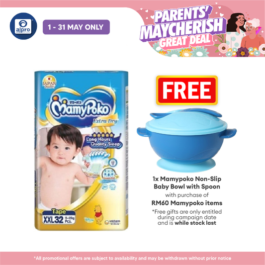 Mamypoko Extra Dry Tape XXL 32s | Strechable MamyPoko