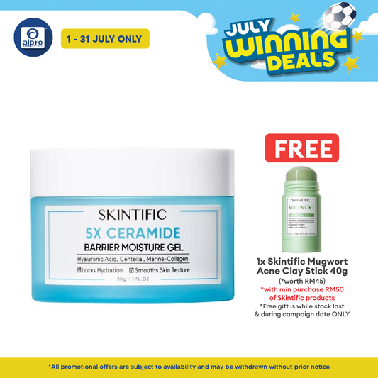 Skintific 5x Ceramide Barrier Moisture Gel 30g Skintific