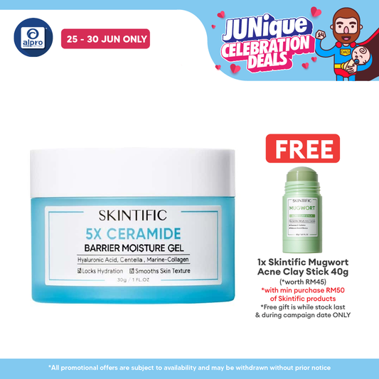 Skintific 5x Ceramide Barrier Moisture Gel 30g Skintific