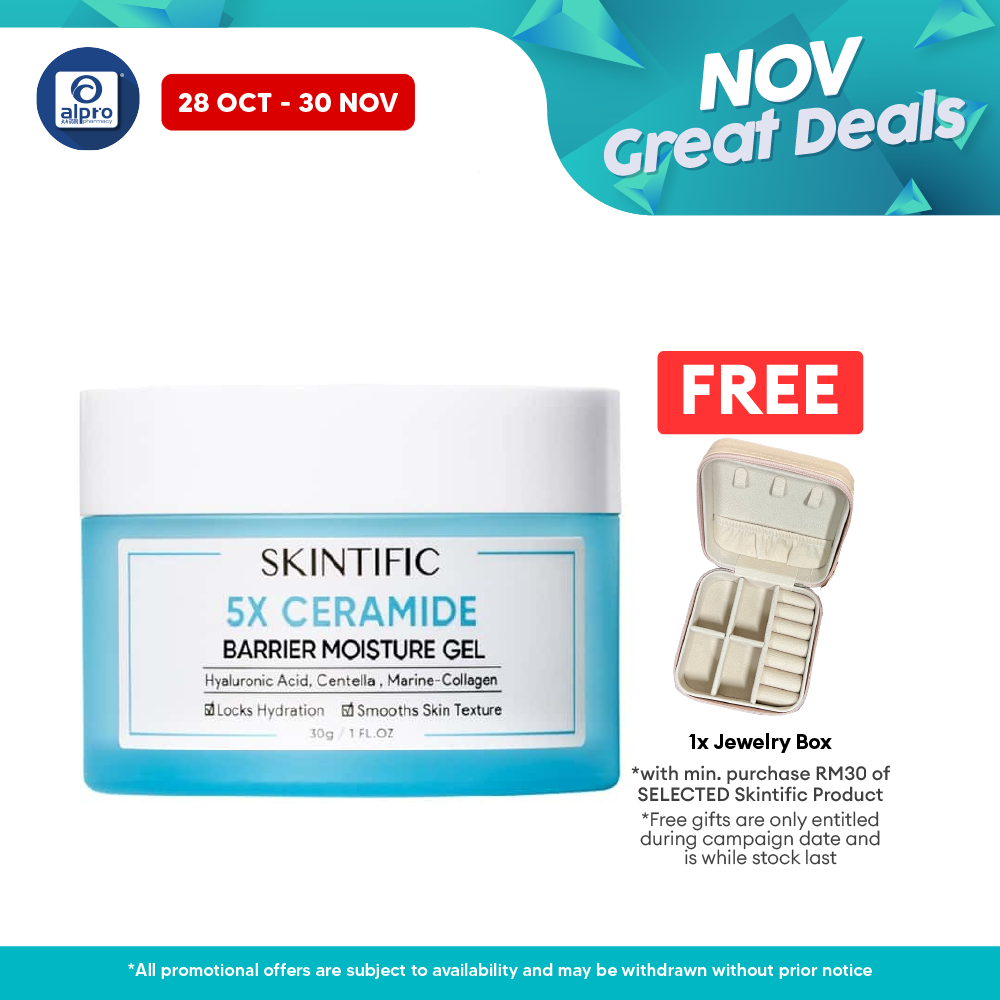 Skintific 5x Ceramide Barrier Moisture Gel 30g Skintific