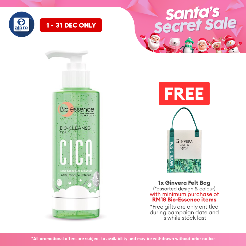 Bio Essence Bio-Cleanse Cica Acne Cleanser 150ml | Skin Calming Effect Bio essence