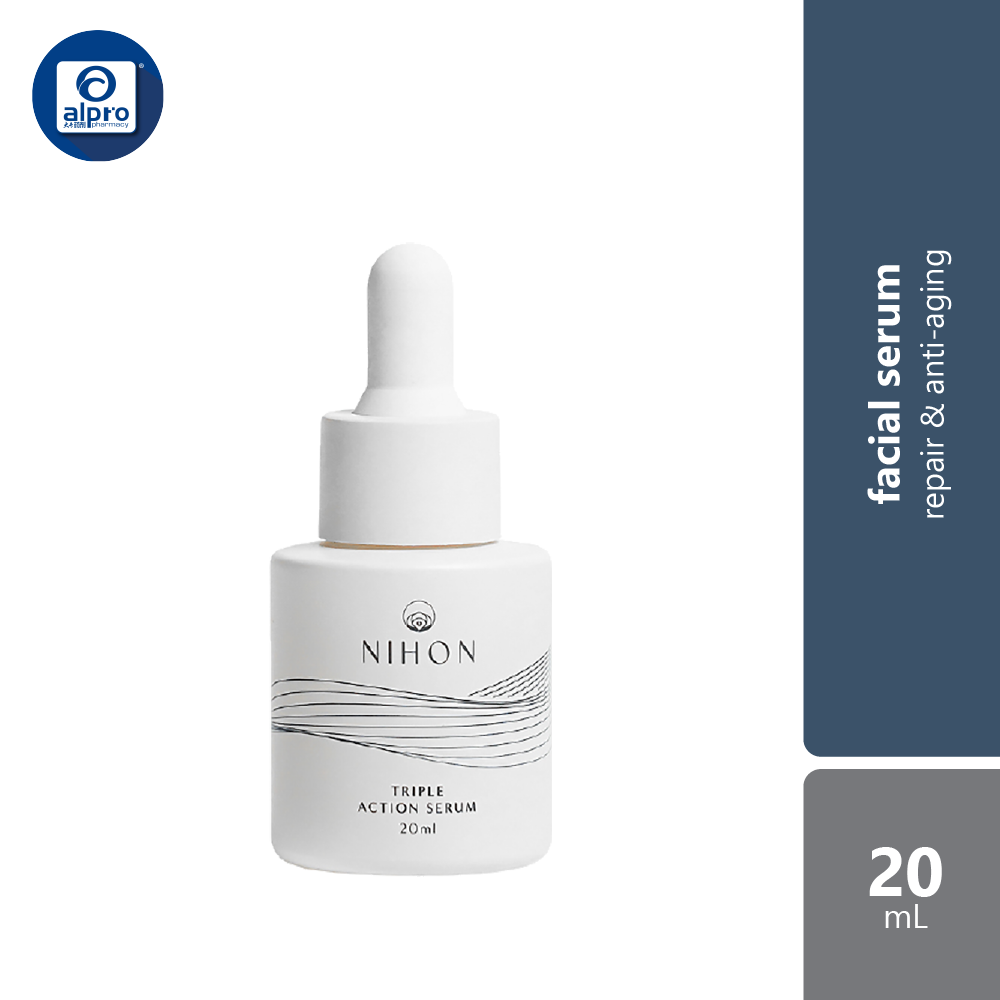 Nihon Triple Action Serum 20ml | Reduce Acne and Fade Acne Scar Alpro Pharmacy
