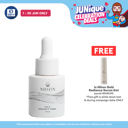 Nihon Gold Radiance Serum 20ml | For All Skin Type Nihon