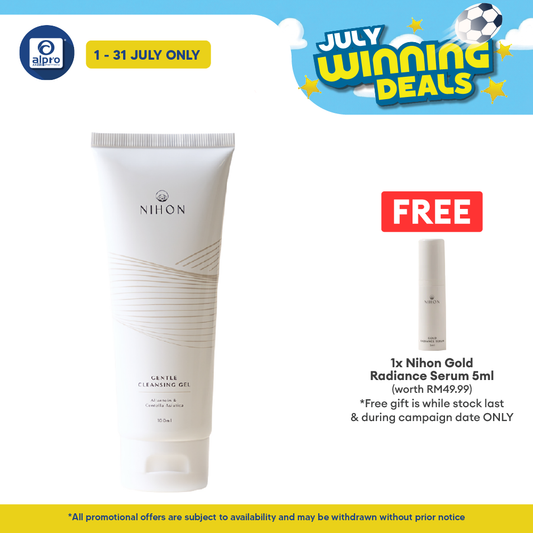 Nihon Gentle Cleansing Gel 100ml | Gentle Hydrating Cleanser Nihon