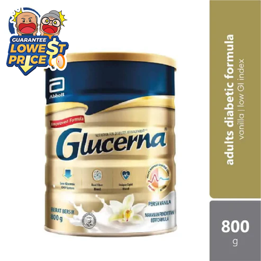 Abbott Glucerna Gold Vanilla 800g | Diabetes Formula Alpro Pharmacy