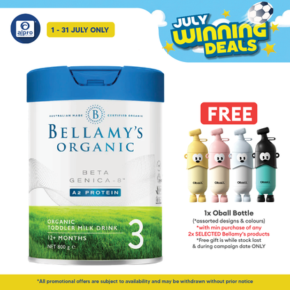 Bellamy's Beta Genica-8 Toddler Milk Drink (Step 3) 800g - Alpro