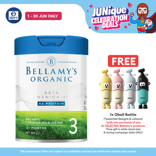 Bellamy's Beta Genica-8 Toddler Milk Drink (Step 3) 800g BELLAMY'S