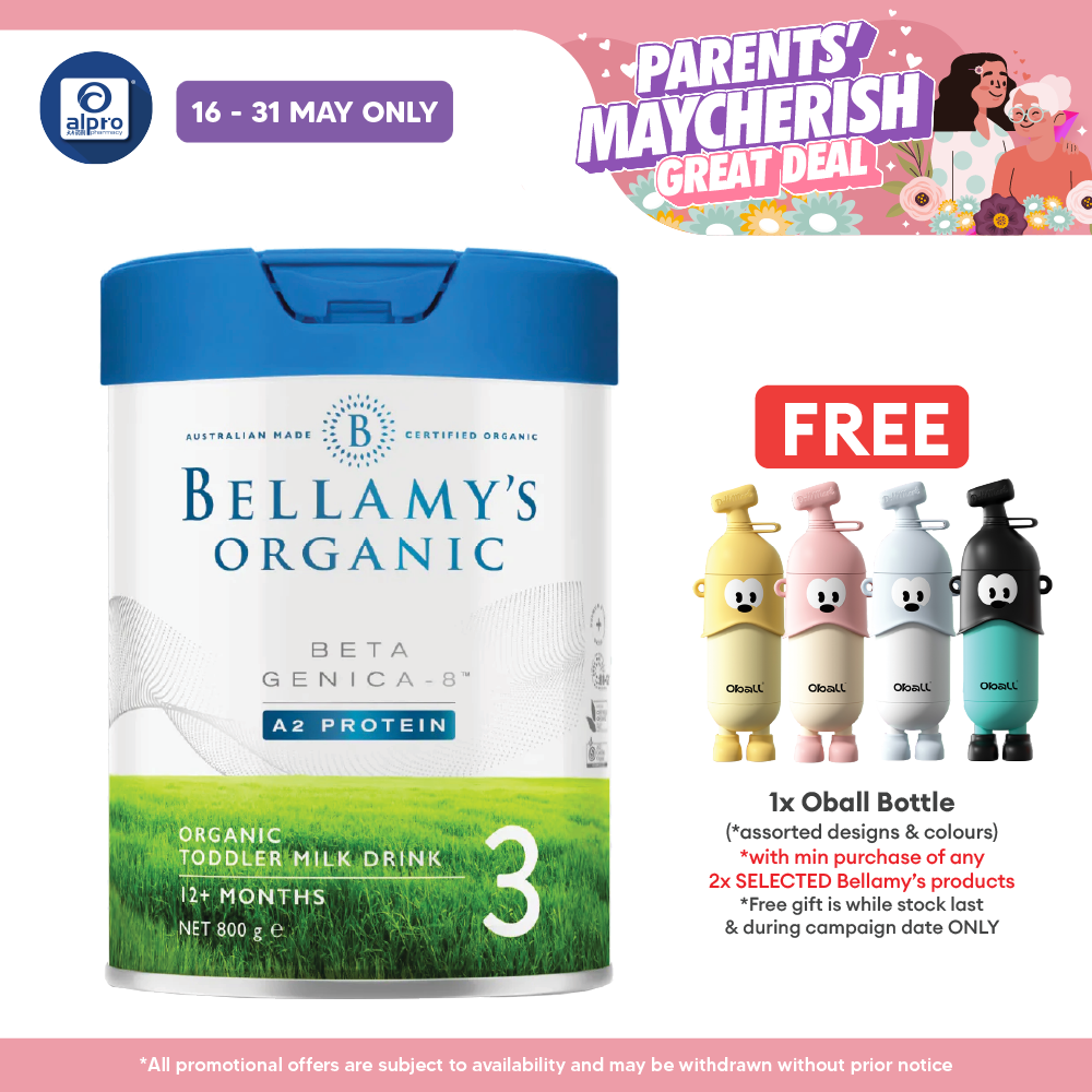 Bellamy's Beta Genica-8 Toddler Milk Drink (Step 3) 800g