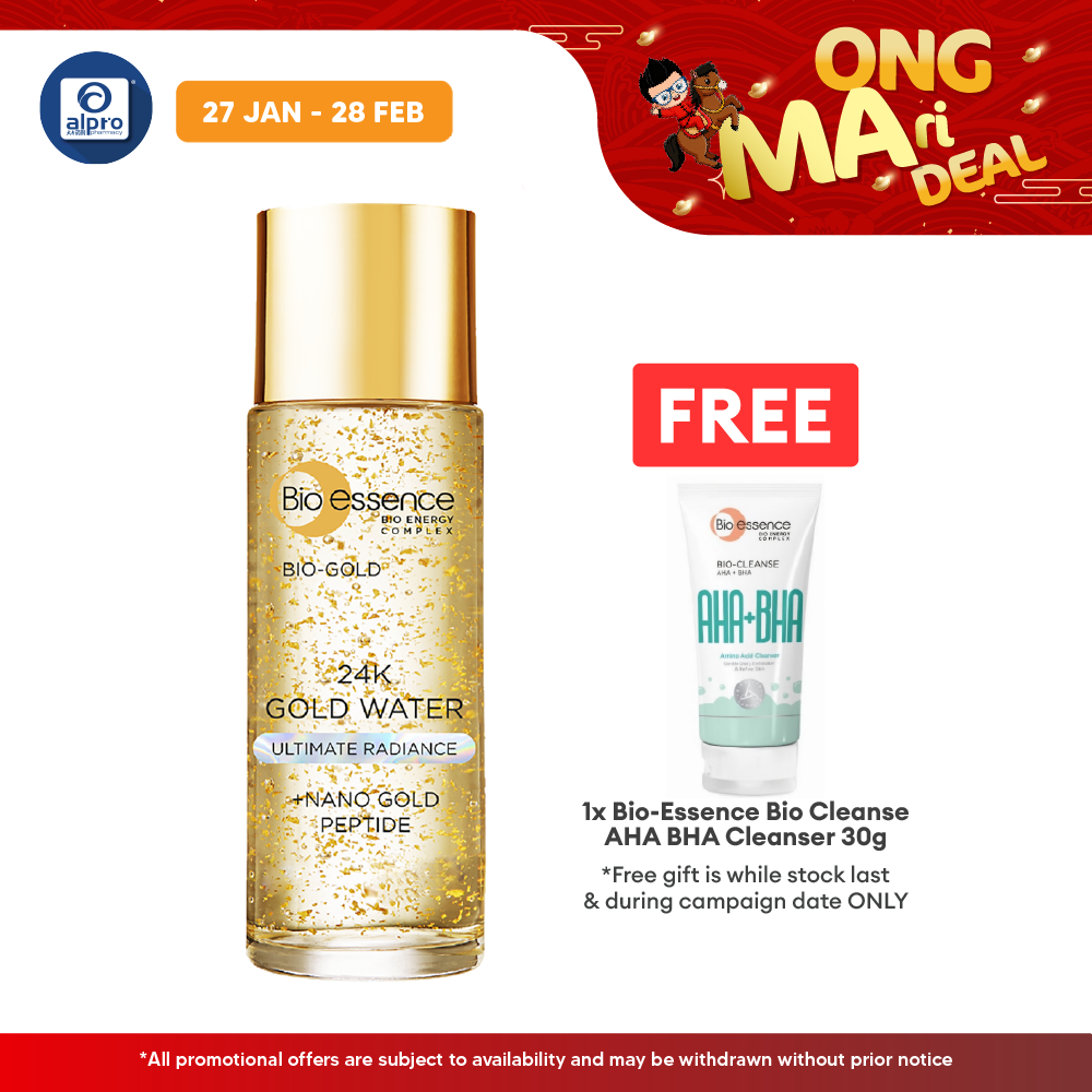 Bio-Essence Bio-Gold 24k Gold Water 20g Alpro Pharmacy