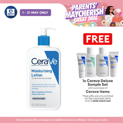 Cerave Daily Moist Lotion 236ml | Helps Hydrate The Skin Cerave