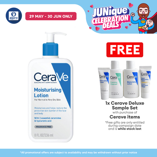 Cerave Daily Moist Lotion 236ml | Helps Hydrate The Skin Cerave