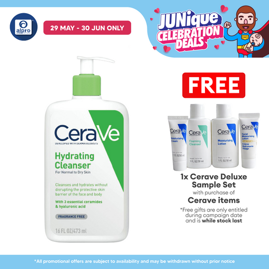 Cerave Hydrating Cleanser 473ml | Cleanses And Hydrates Cerave