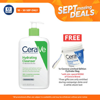 Cerave Hydrating Cleanser 473ml | Cleanses And Hydrates Alpro Pharmacy
