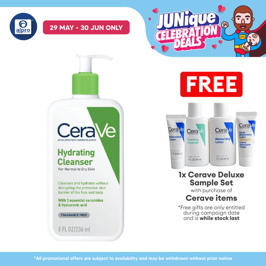 Cerave Hydrating Cleanser 236ml | Cleanses And Hydrates Cerave