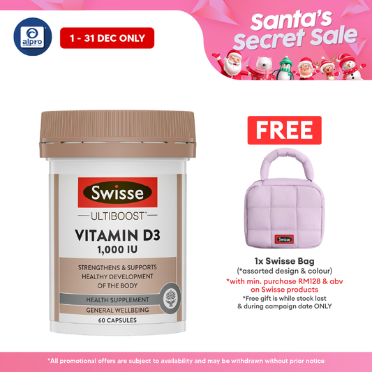 Swisse Ultiboost Vitamin D3 60s | Supports Immune Health Swisse