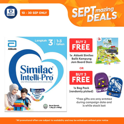 Abbott Similac Intelli-Pro S3 BIB (1.2kg) | for optimal mental and physical development Abbott OTC