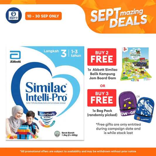 Abbott Similac Intelli-Pro S3 BIB (1.2kg) | for optimal mental and physical development Abbott OTC