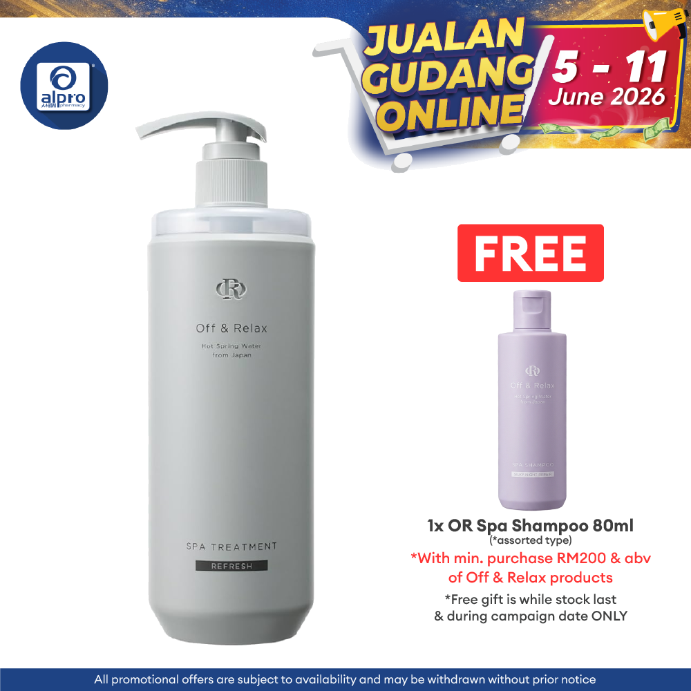Off & Relax Spa Hair Treatment Refresh Cassis & Muguet Scent 460ml Off & Relax, Sugi