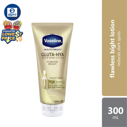Vaseline Gluta-Hya Serum Burst Lotion 330ml (Dewy Radiance / Flawless Bright) Vaseline