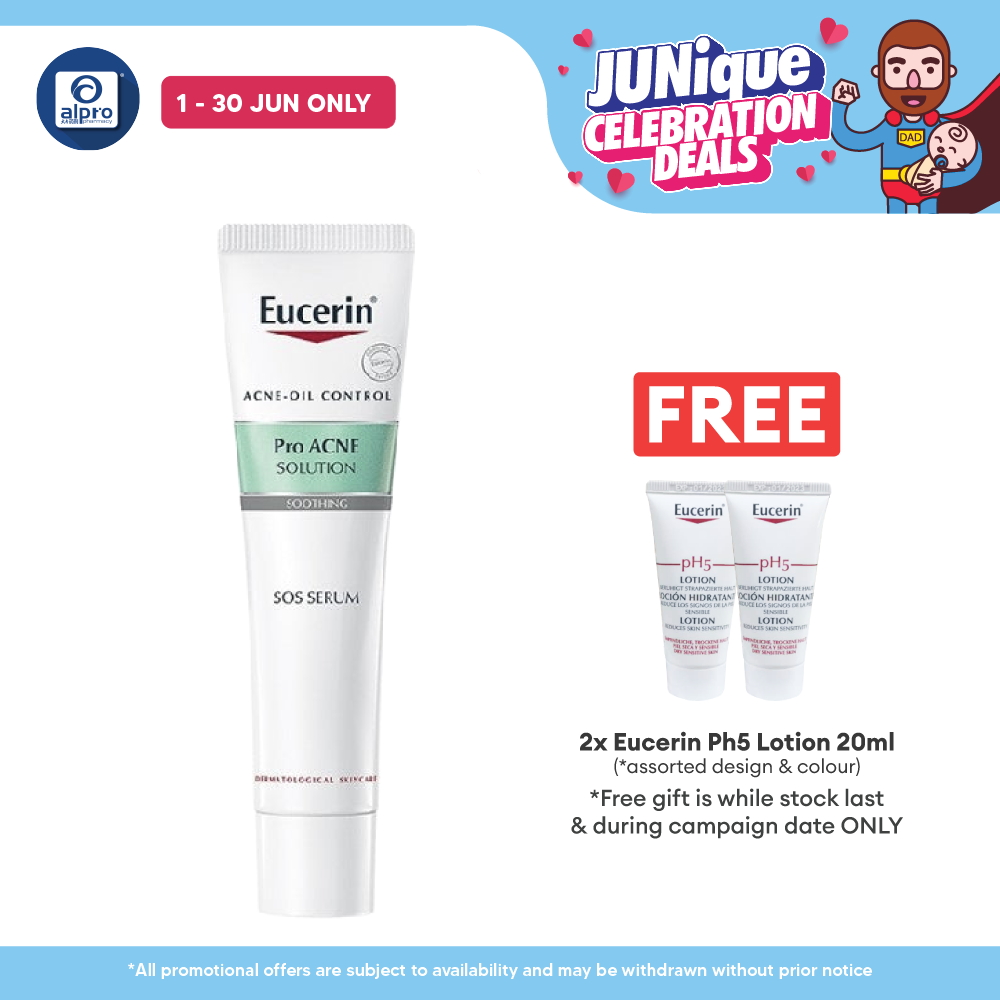 Eucerin Proacne Sos Serum 40ml | Triple Effect Eucerin
