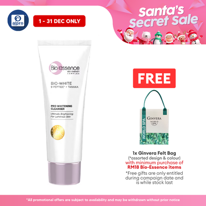 Bio Essence Bio White Pro Whitening Cleanser 100ml | Remove Impurities Bio essence
