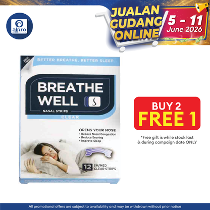 Breathe Well Sensitive 12s | Up to 12 Hours Effect Breathe Well