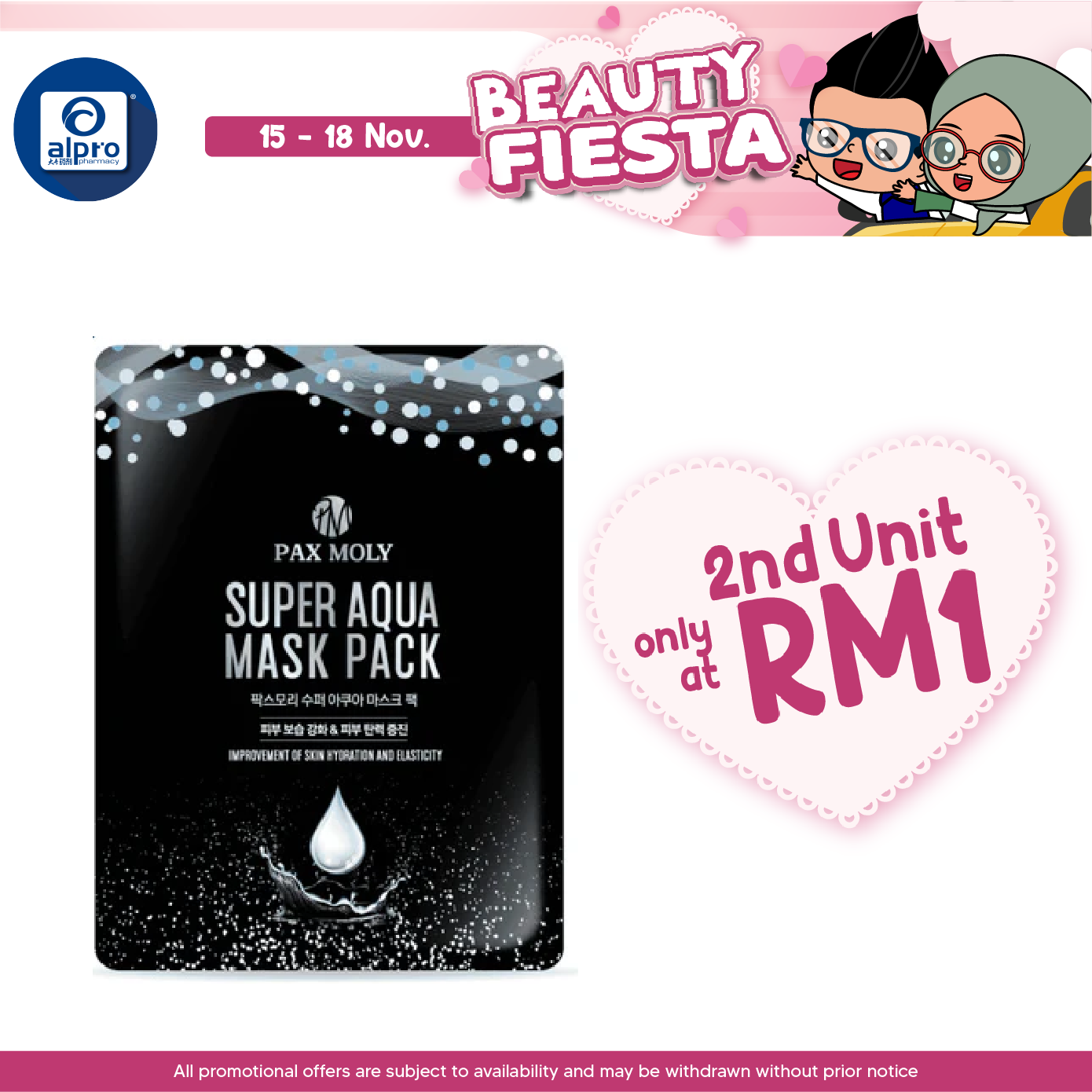 Pax Moly Facial Skincare Mask 1s Alpro Pharmacy