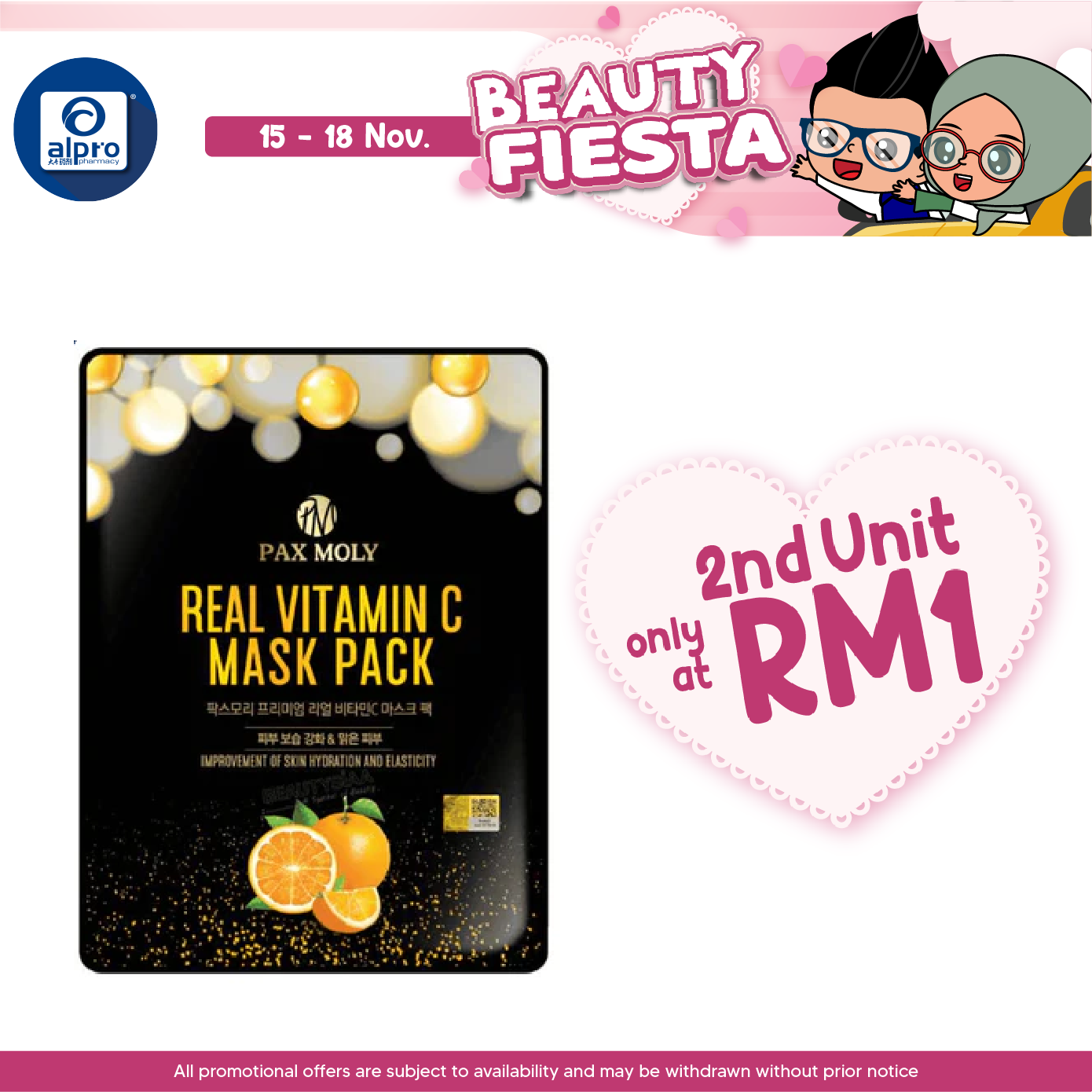 Pax Moly Facial Skincare Mask 1s Alpro Pharmacy