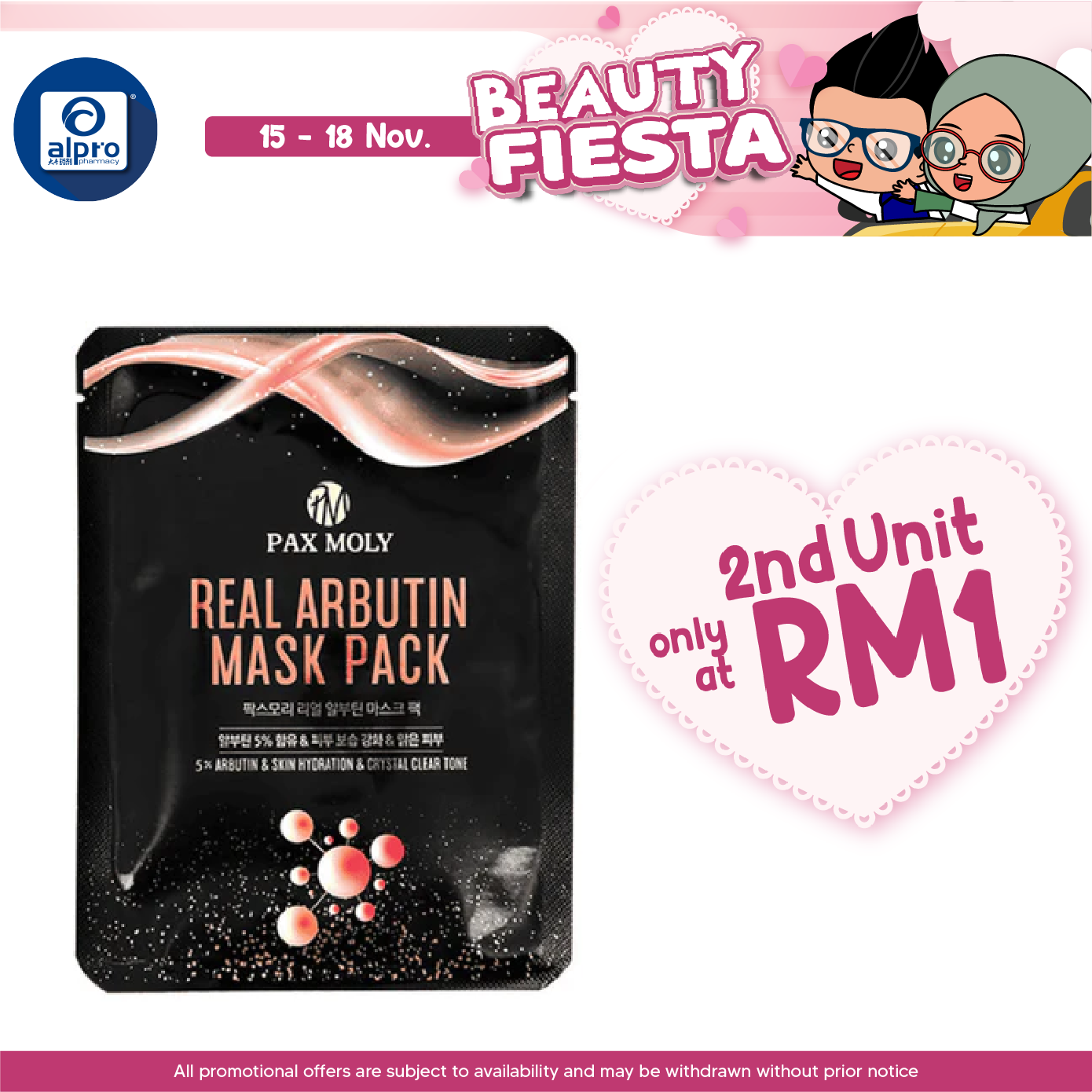 Pax Moly Facial Skincare Mask 1s Alpro Pharmacy