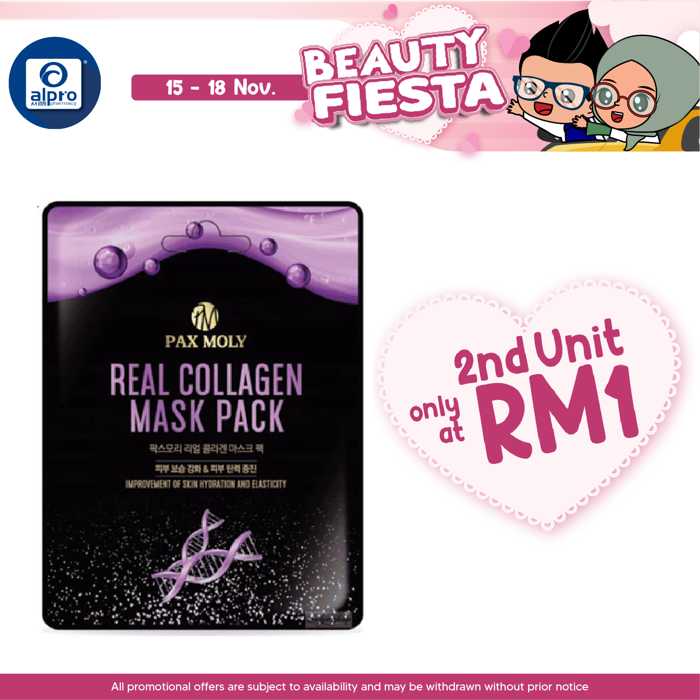 Pax Moly Facial Skincare Mask 1s Alpro Pharmacy