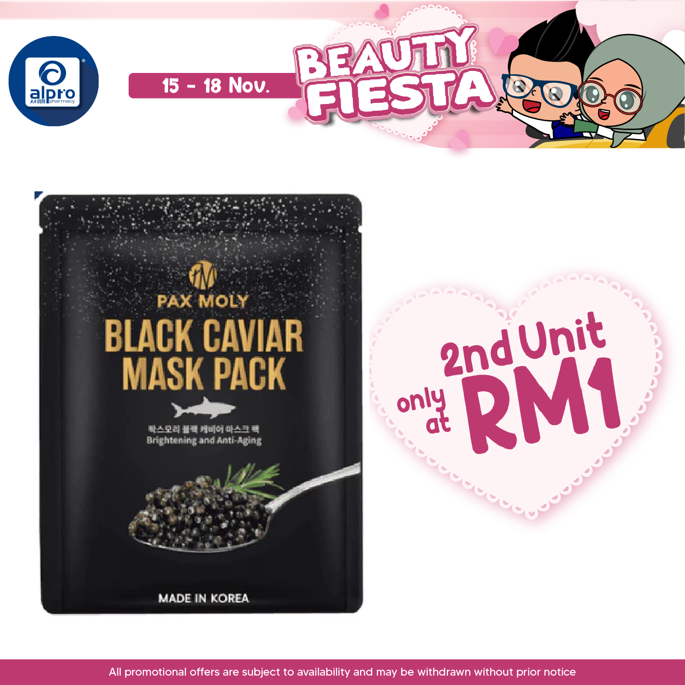 Pax Moly Facial Skincare Mask 1s Alpro Pharmacy