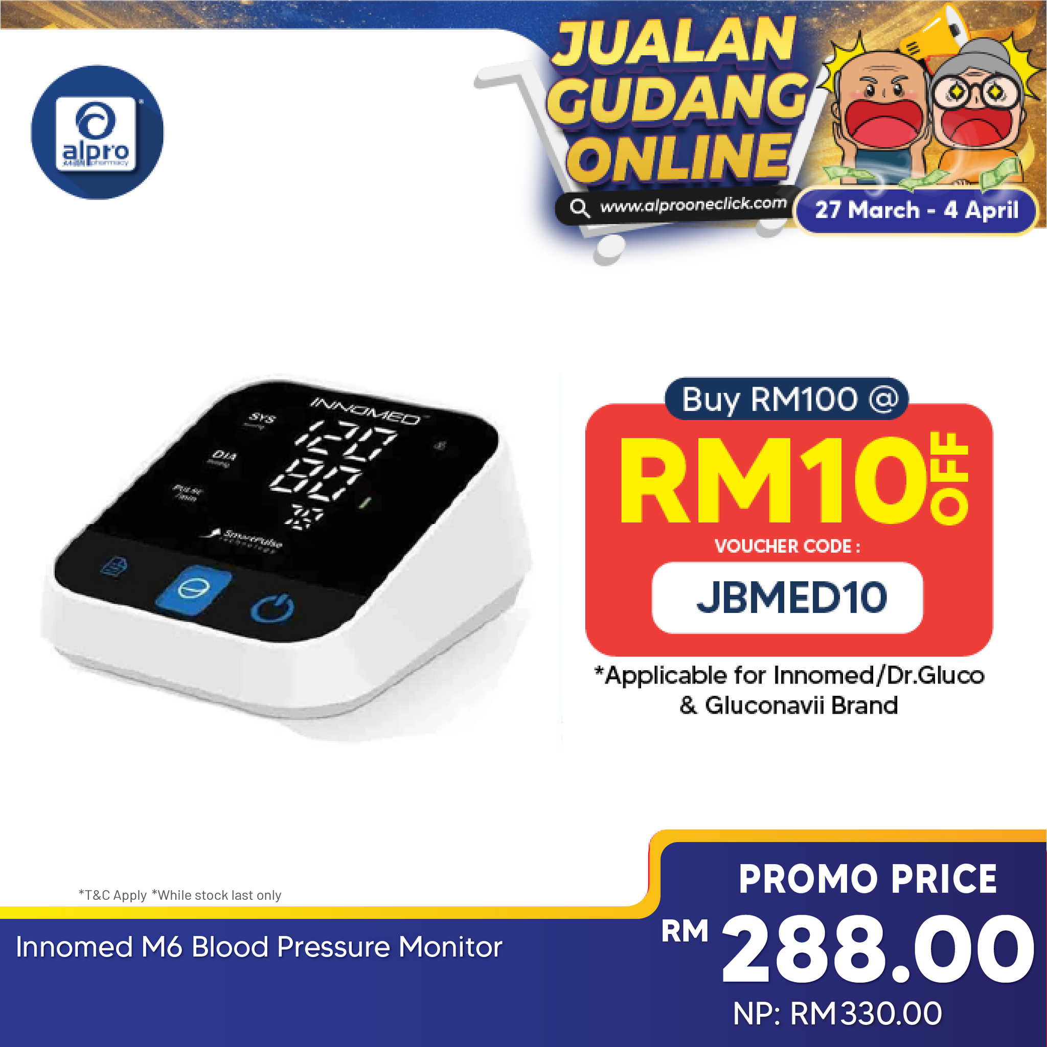 Innomed M6 Blood Pressure Monitor INNOMED