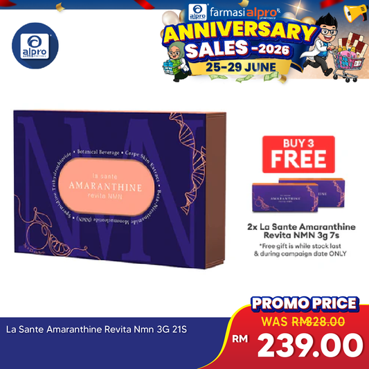 La Sante Amaranthine Revita NMN 3g (21s) | Support Cellular Health & Promote Healthy Aging La Sante
