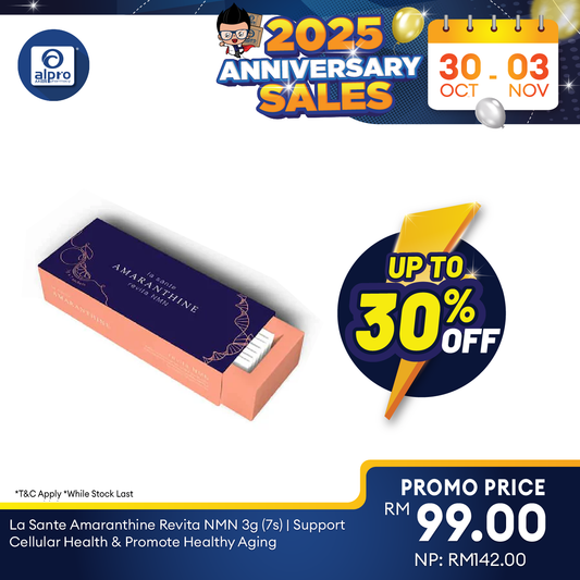 La Sante Amaranthine Revita NMN 3g (7s) | Support Cellular Health & Promote Healthy Aging Alpro Pharmacy