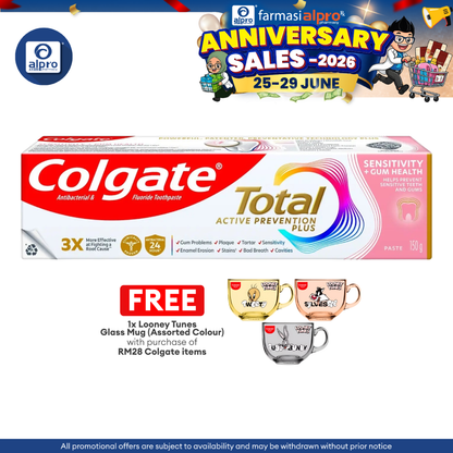 Colgate Total Sensitivity + Gum Health Toothpaste 115g Colgate